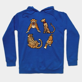 Pixel Jungle Tiger Hoodie